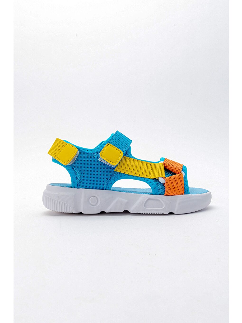 Erkek Çocuk Mavi-Saks Anatomik Hafif Spor Sandalet-3