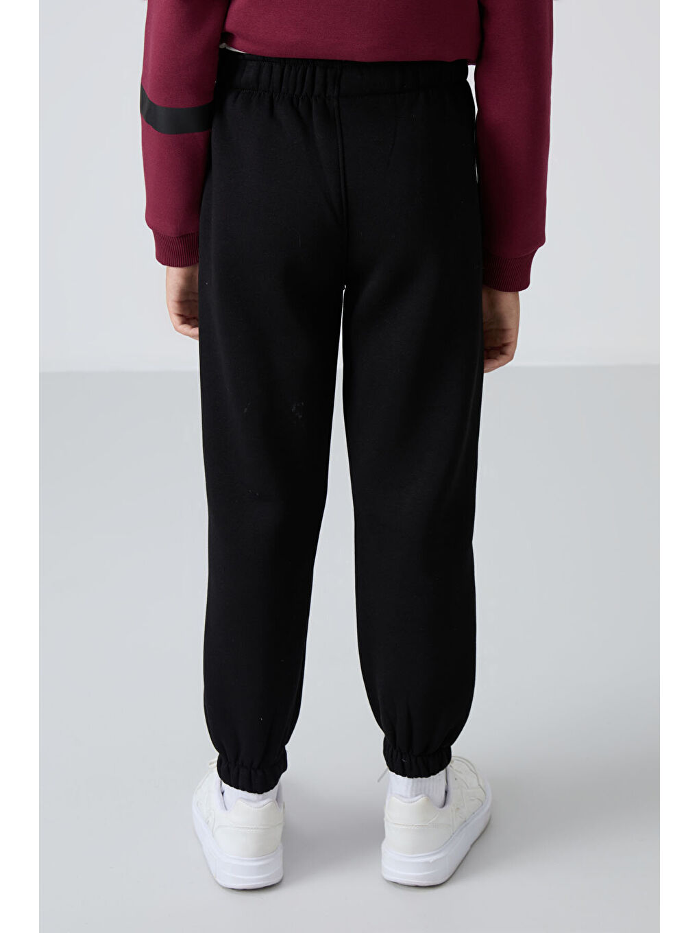 Standart Fit Basic 2li Paket Siyah-Çam Yeşili Erkek Çocuk Eşofman Alt - 11225-4