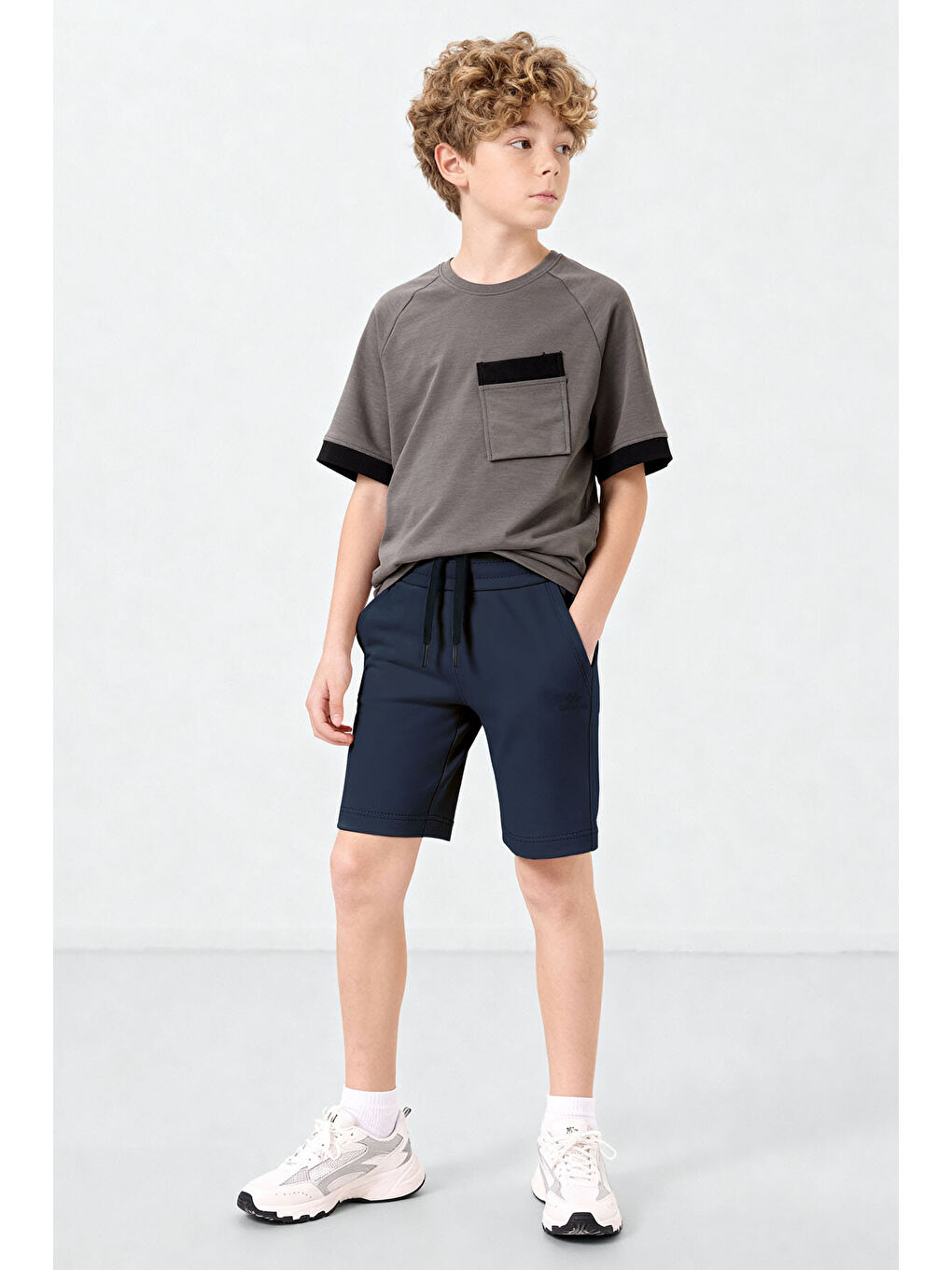 İndigo Standart Fit Basic Performans Erkek Çocuk Şort - 11303-1