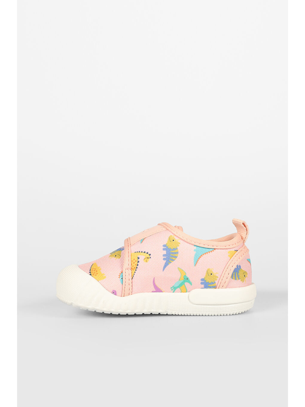 Pembe Rent II Desenli Kız Bebek Pudra Günlük Ayakkabı-1