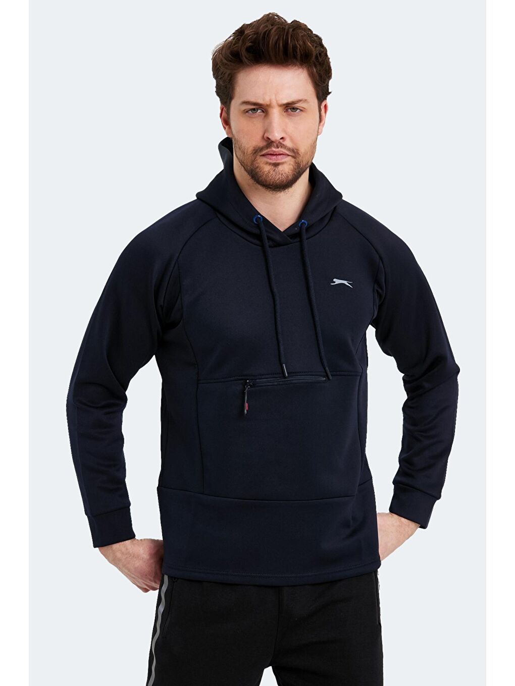 SLAZENGER Lacivert SEPPO Erkek Sweatshirt Lacivert