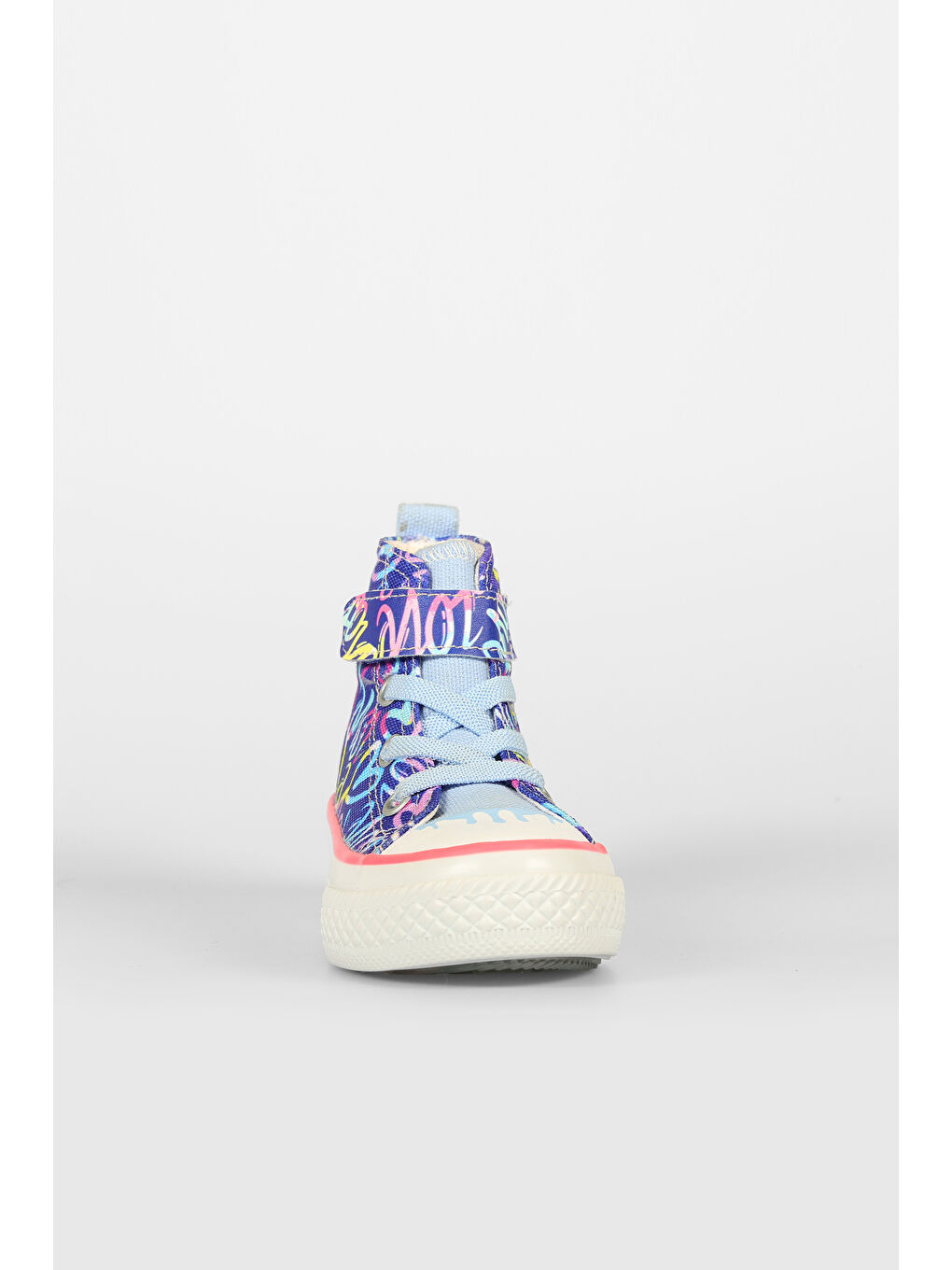 Ada Desenli Unisex Okul Öncesi Lacivert Sneaker-2