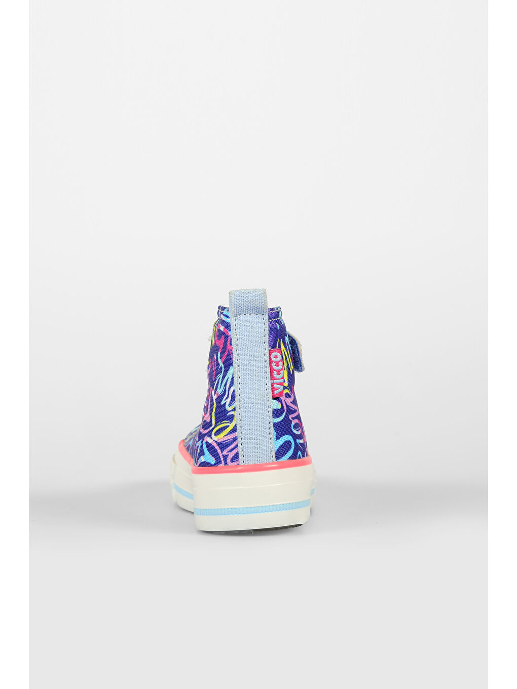 Ada Desenli Unisex Okul Öncesi Lacivert Sneaker-3