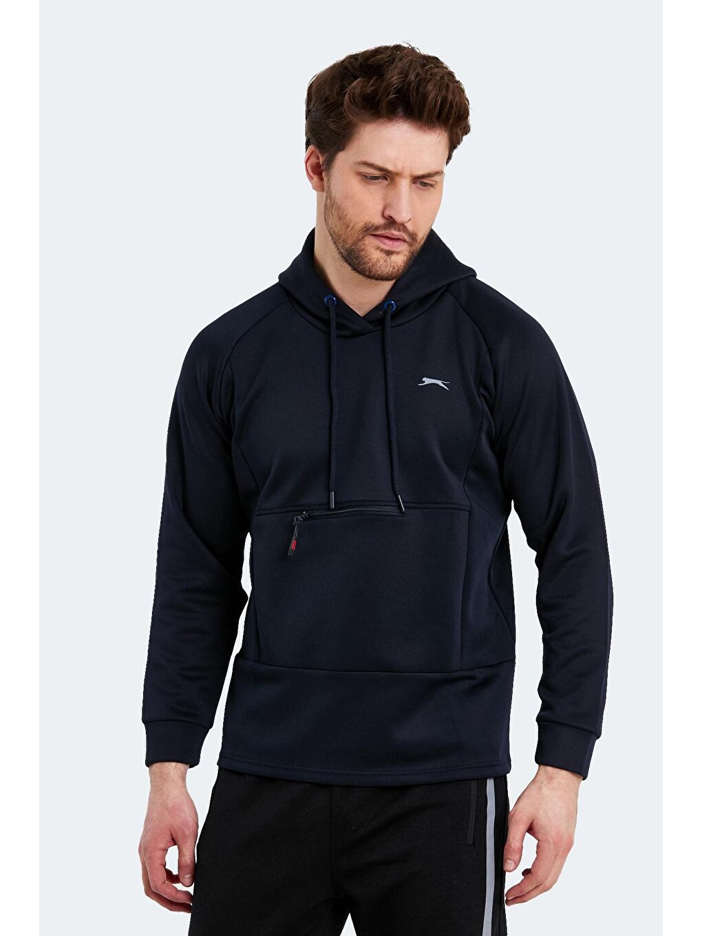 SLAZENGER Lacivert SEPPO Erkek Sweatshirt Lacivert - 4