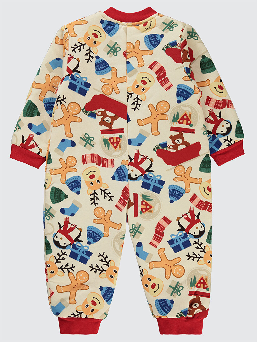 Bej Erkek Çocuk Uyku Tulumu 2-5 Yaş Fil Dişi-2