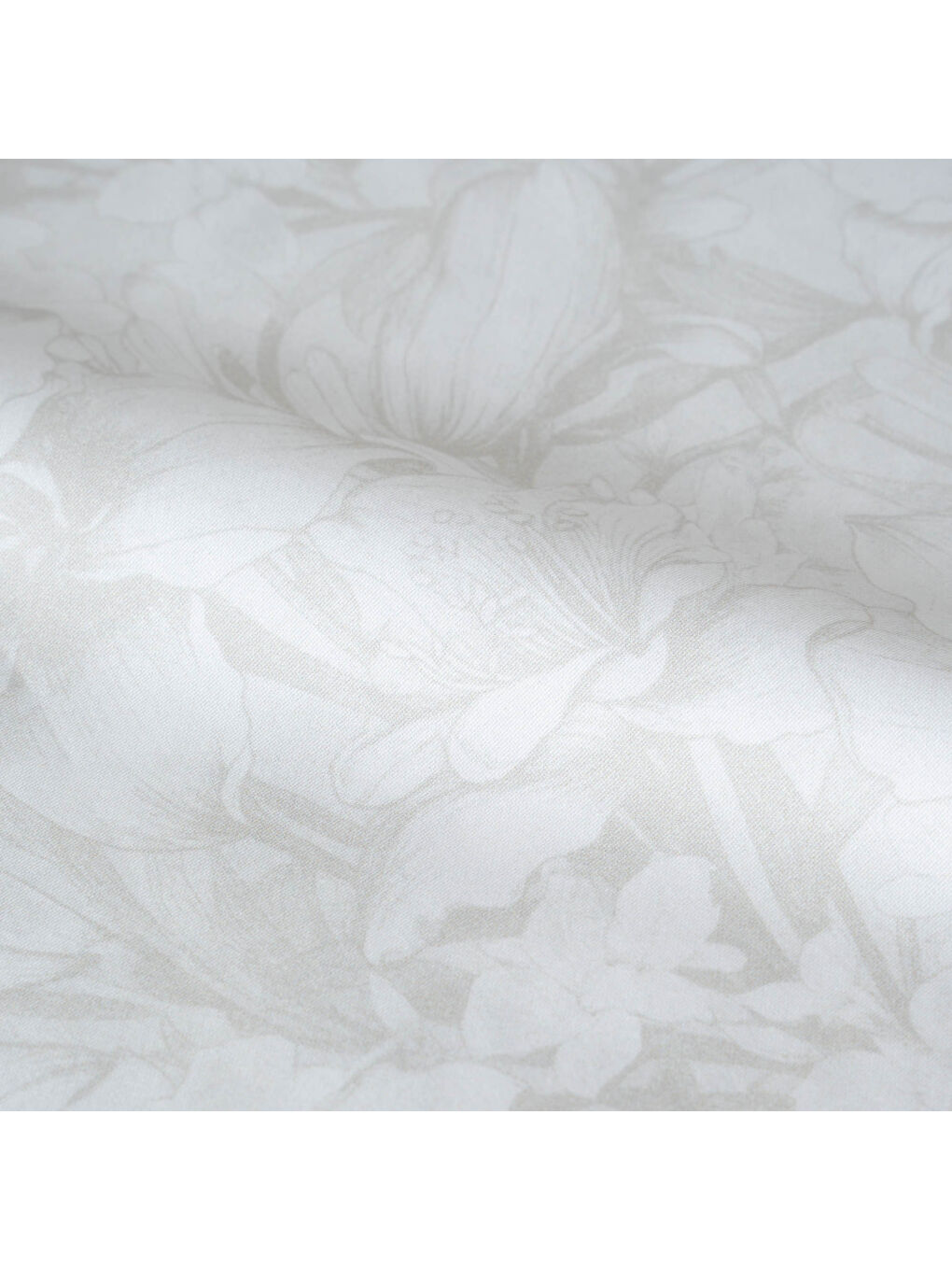 Fiorina Çift Kişilik Nevresim Takımı %100 Pamuk 210 TC 83 Tel Saten Digital Baskılı Bej-6