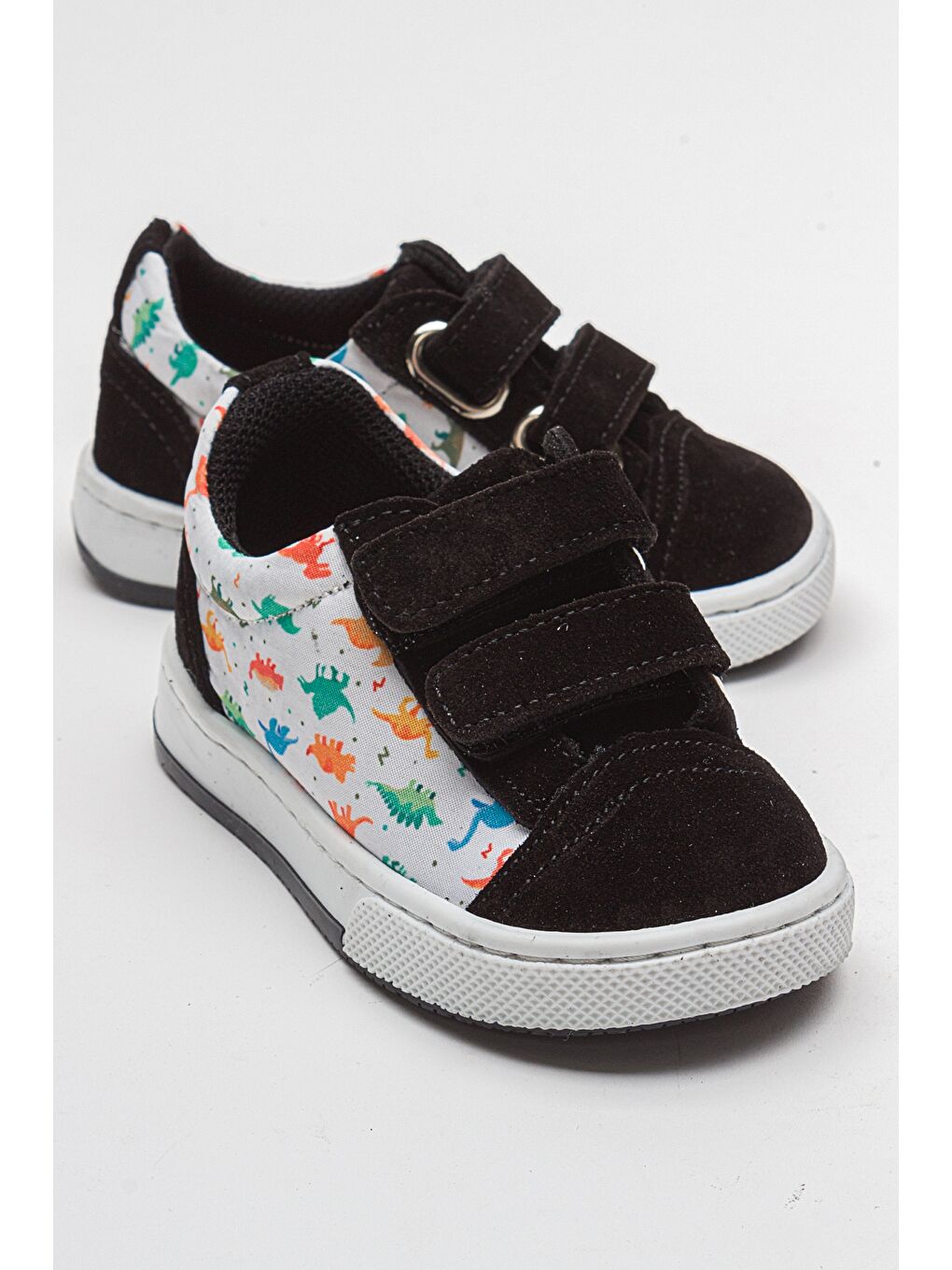 Erkek Çocuk Siyah Hakiki Deri Günlük Ayakkabı