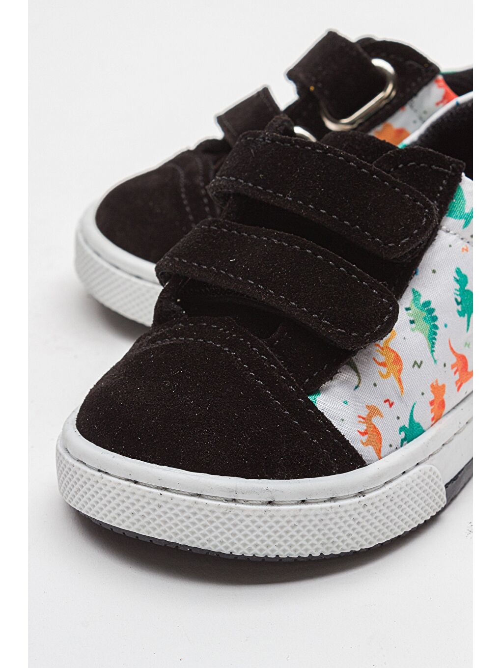 Erkek Çocuk Siyah Hakiki Deri Günlük Ayakkabı-1