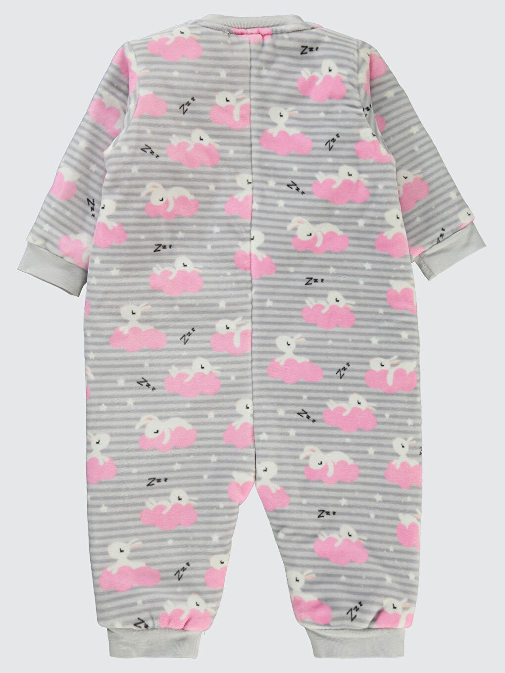 Baby Kız Bebek Patiksiz Uyku Tulumu 12-18 Ay Gri-2