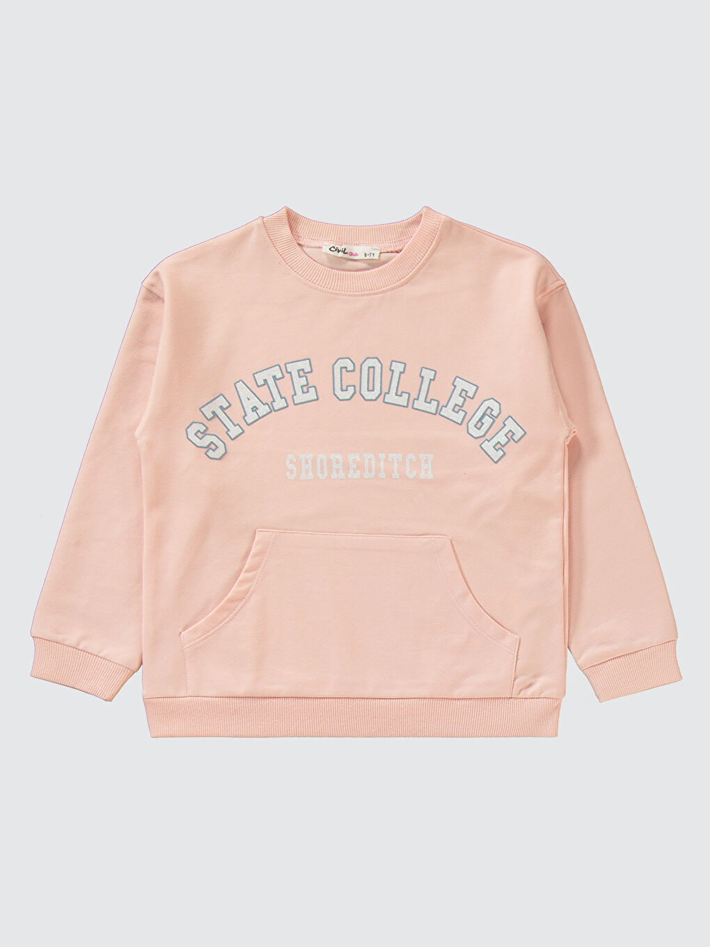 Girls Kız Çocuk Eşofman Takımı 6-9 Yaş Pembe-1