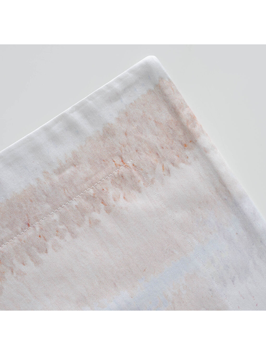 Lumia Tek Kişilik Nevresim Takımı %100 Pamuk 210 TC 83 Tel Saten Digital Baskılı Bej 160x220 Cm-2