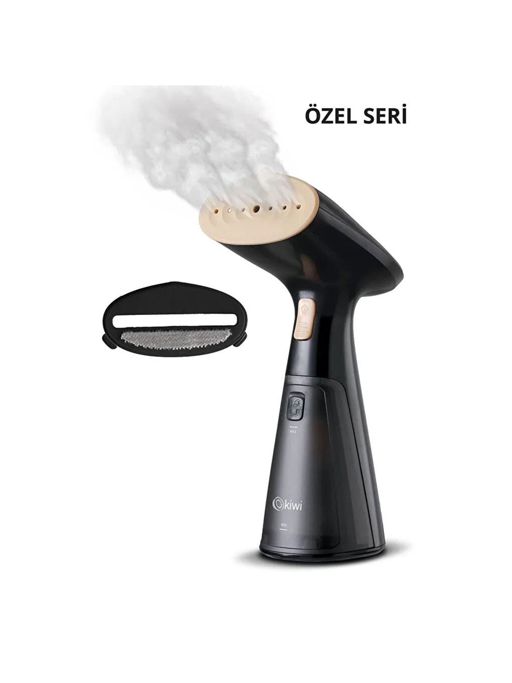 KSI-640 Buharlı Kırışıklık Giderici Ütü – Siyah-2