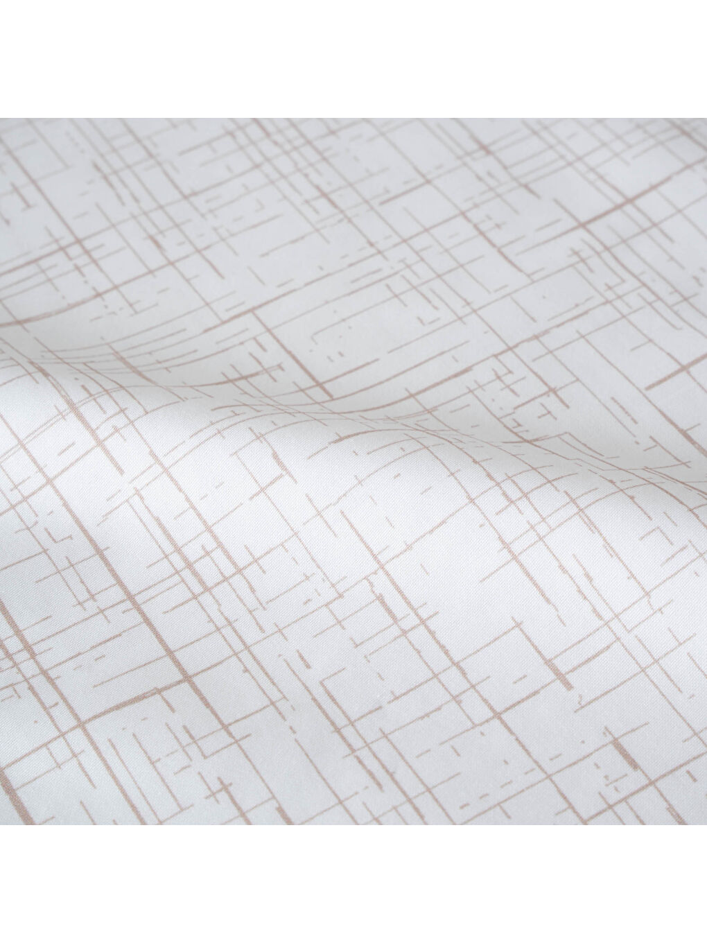 Lumia Tek Kişilik Nevresim Takımı %100 Pamuk 210 TC 83 Tel Saten Digital Baskılı Bej 160x220 Cm-3