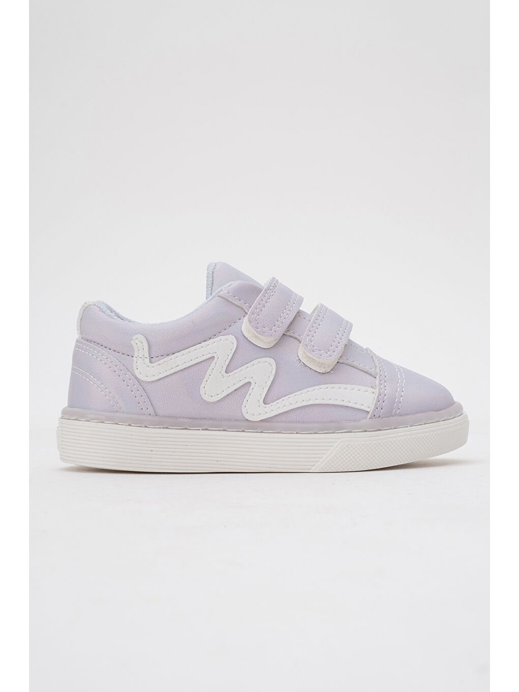Kız Çocuk Lila Simli Sneaker Ayakkabı-3