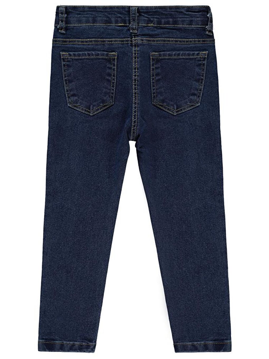 Lacivert Girls Fiyonk Nakışlı 2-5 Yaş Pantolon