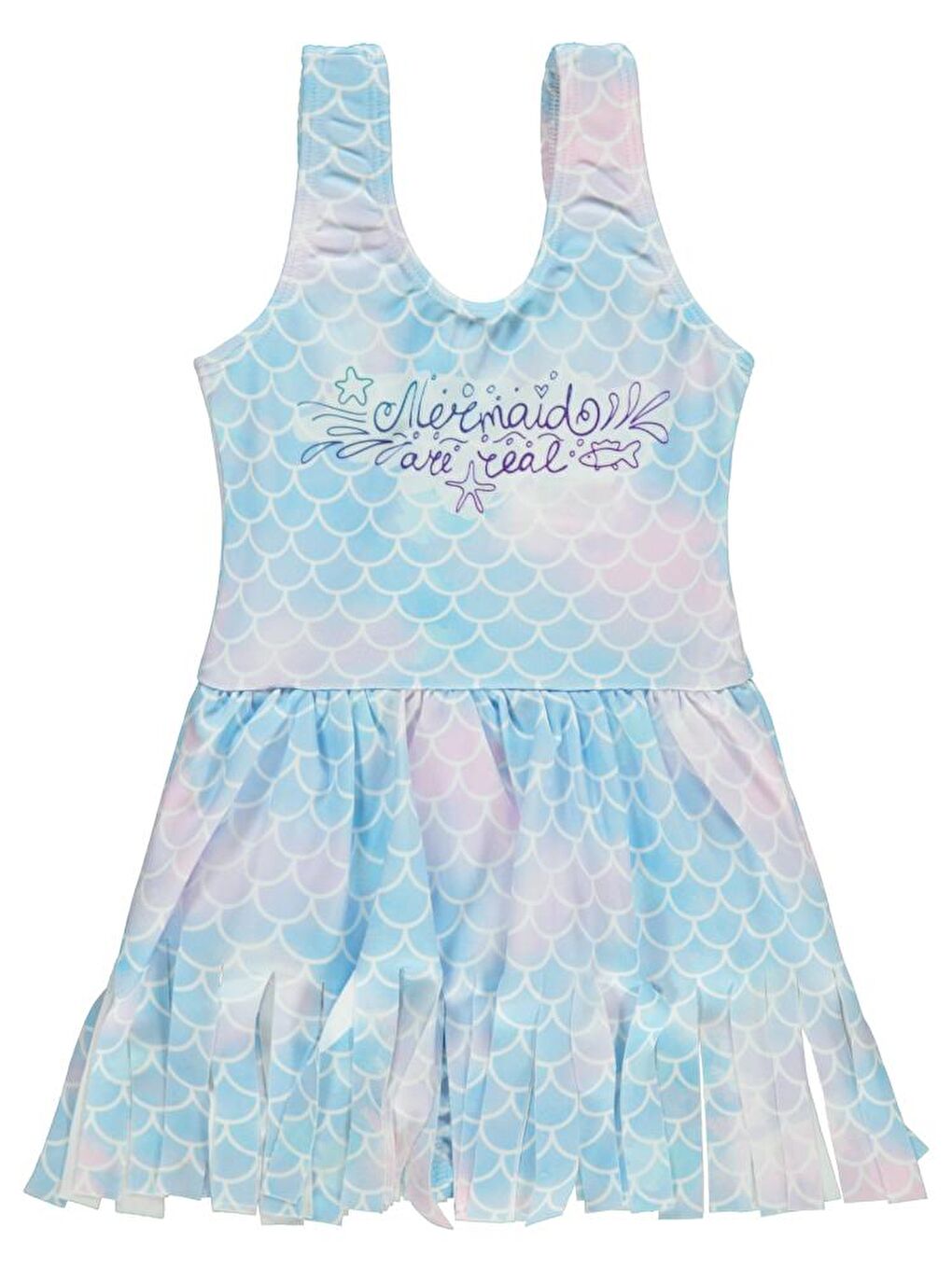 Mavi Girls Eteği Püsküllü 2-12 Yaş Mayo-1