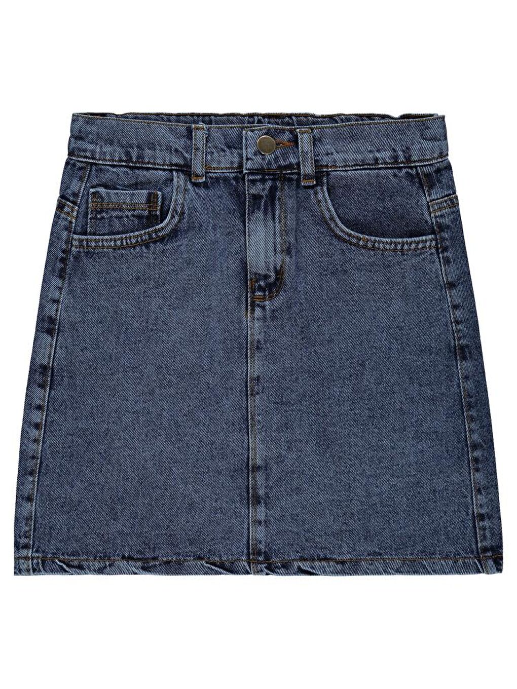 Mavi Girls Düz 10-13 Yaş Etek