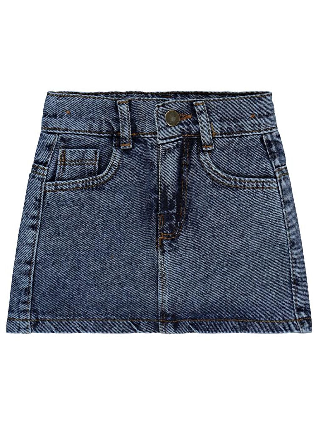 Mavi Girls Düz 2-5 Yaş Etek