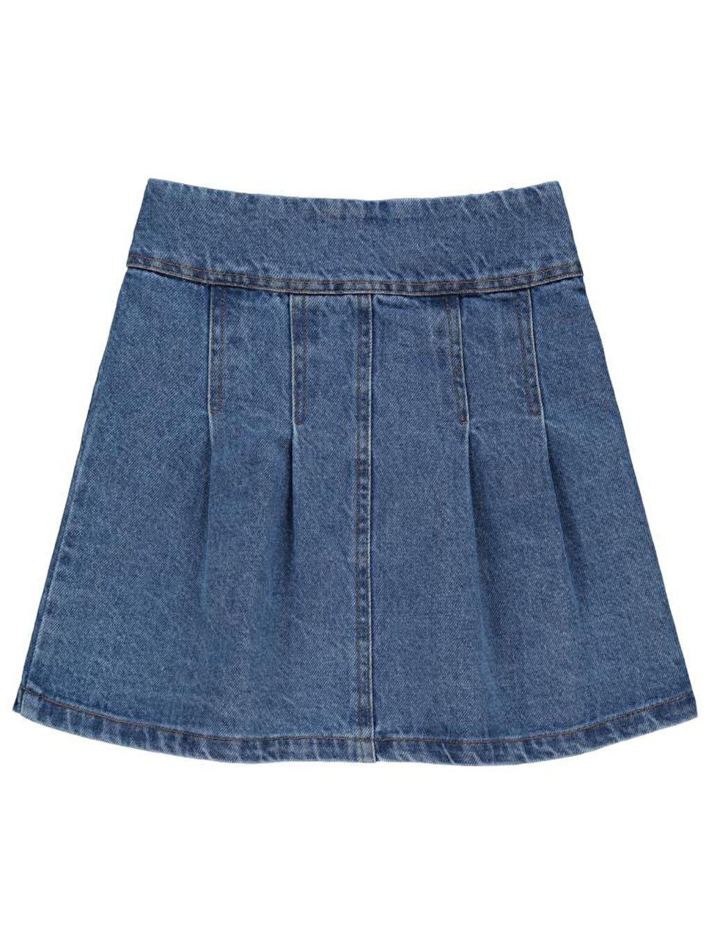 Mavi Girls Pileli 6-9 Yaş Etek