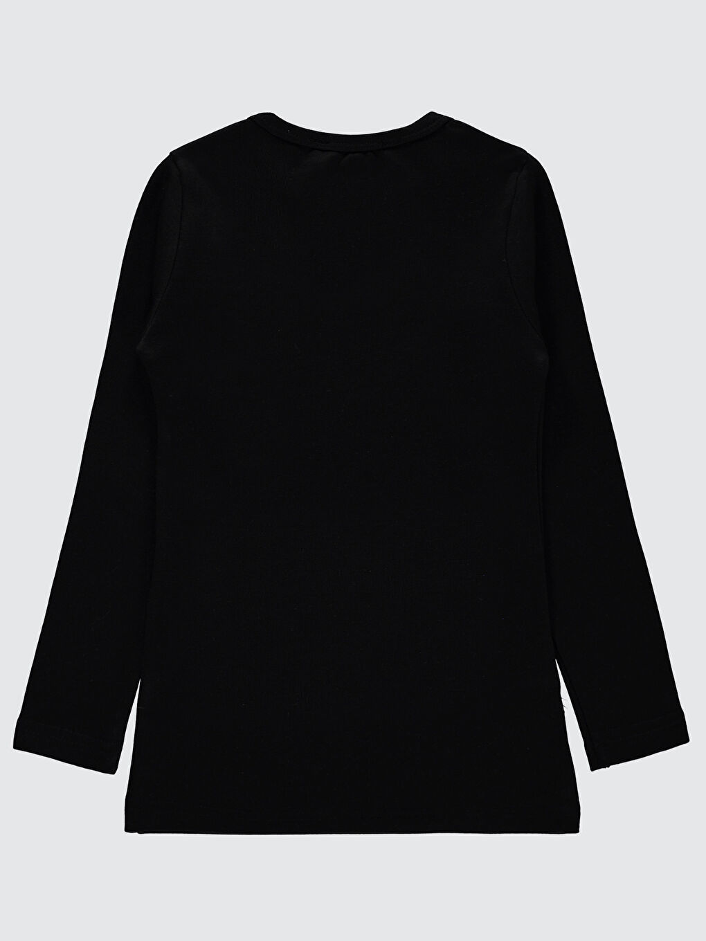 Girls Kız Çocuk Termal Sweatshirt 6-9 Yaş Siyah-1