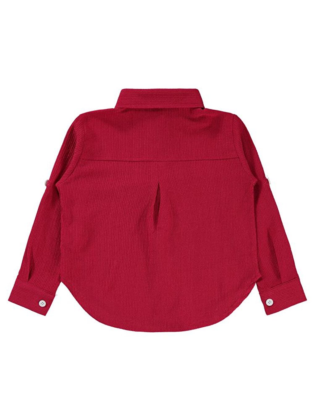 Fuşya Girls Bürümcük 2-5 Yaş Gömlek-3