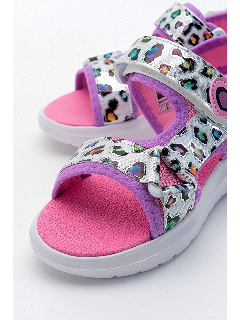 Kız Çocuk Pembe Anatomik Hafif Spor Sandalet-1