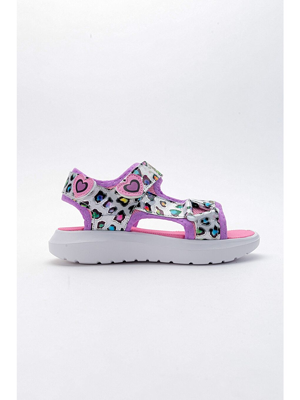 Kız Çocuk Pembe Anatomik Hafif Spor Sandalet-3