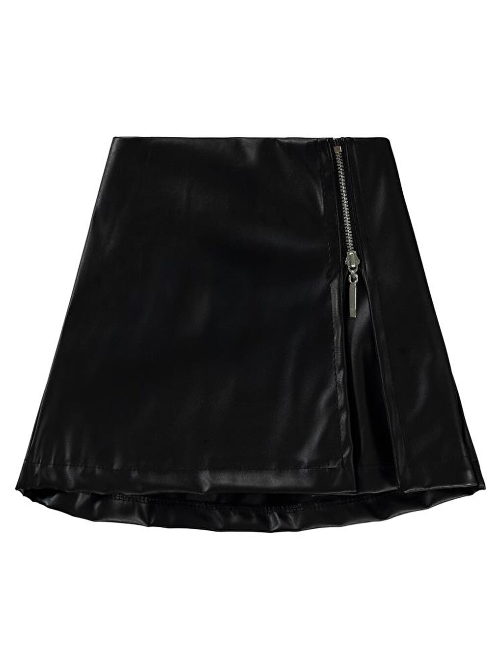 Siyah Girls Fermuarlı 2-5 Yaş Etek-1