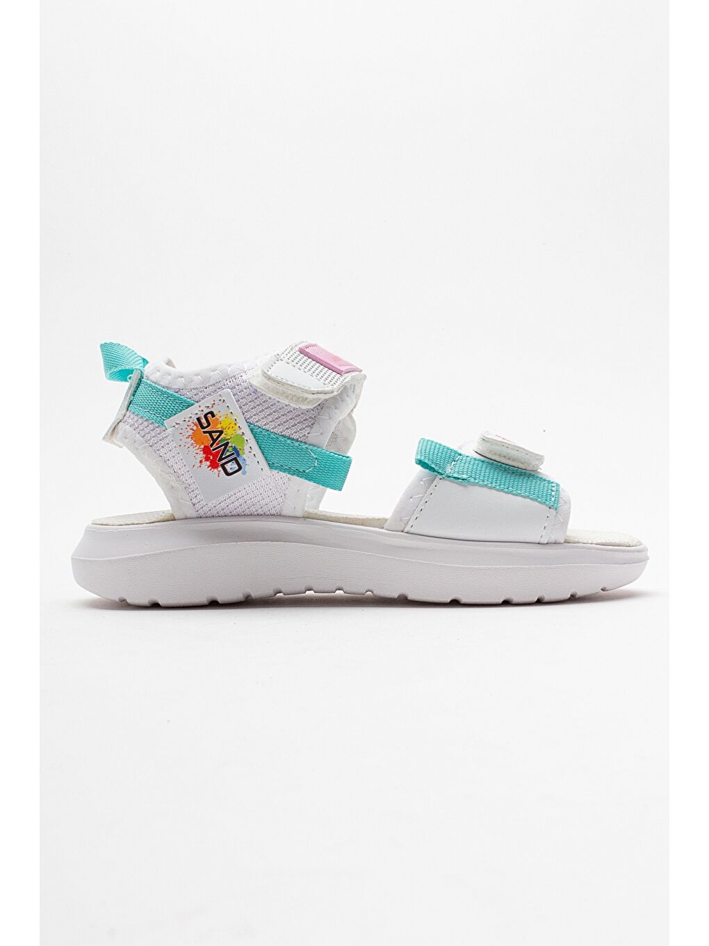 Kız Çocuk Beyaz Anatomik Hafif Spor Sandalet-3
