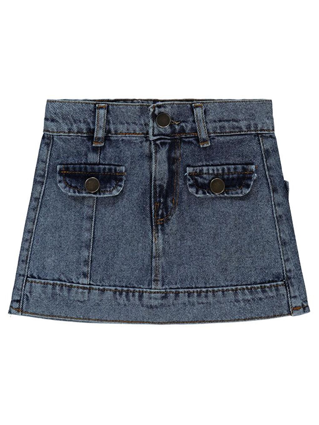 Mavi Girls Cep Kapaklı 2-5 Yaş Etek