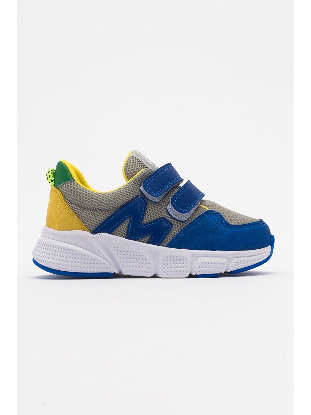 Mavi Erkek Çocuk Saks-Sarı Spor Ayakkabı-3
