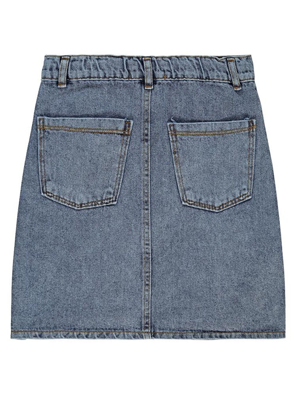 Mavi Girls Cep Kapaklı 10-13 Yaş Etek-1