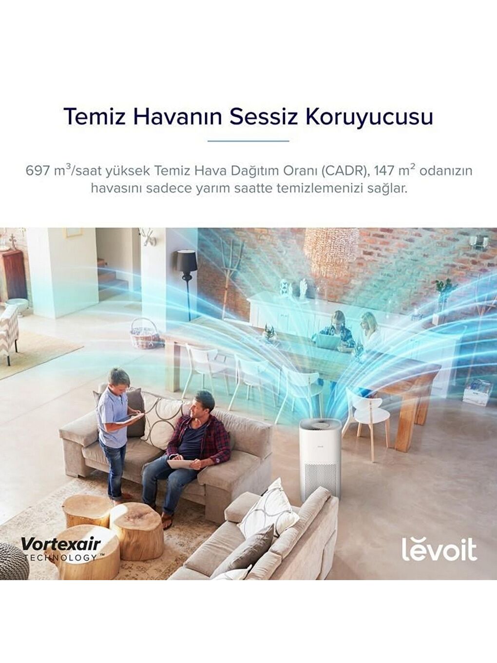 Core 600S Akıllı Hava Temizleme Cihazı-1
