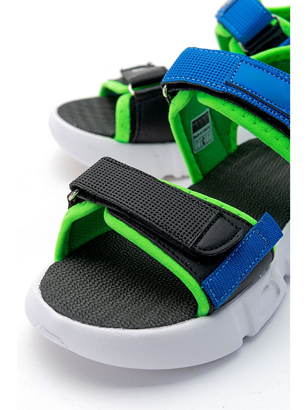 Erkek Çocuk Siyah Anatomik Hafif Spor Sandalet-1