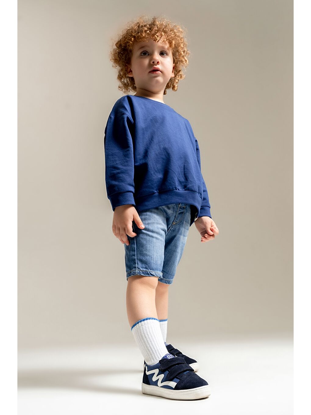 Erkek Çocuk Lacivert Hakiki Deri Günlük Ayakkabı