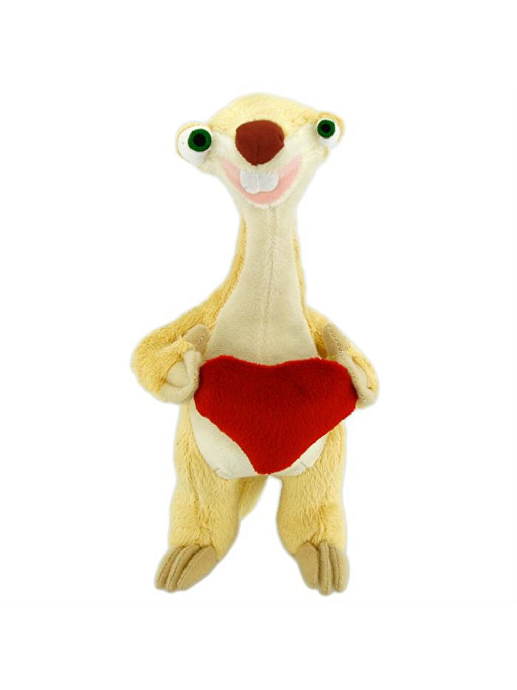 Neco Plush Karışık Buz Devri Kalpli Sid Pelüş Oyuncak 22cm