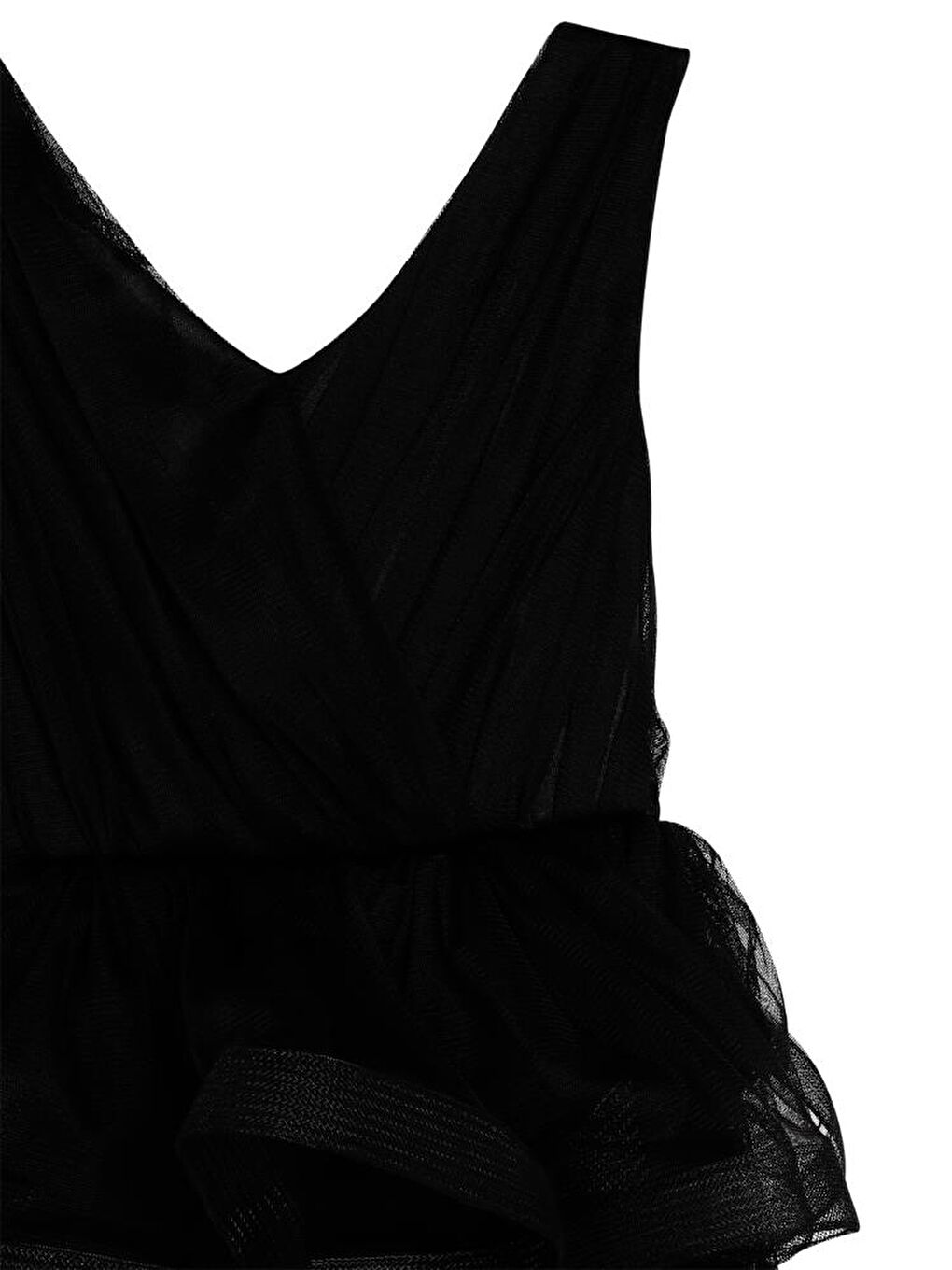 Siyah Girls Verev Robalı 6-14 Yaş Abiye-5