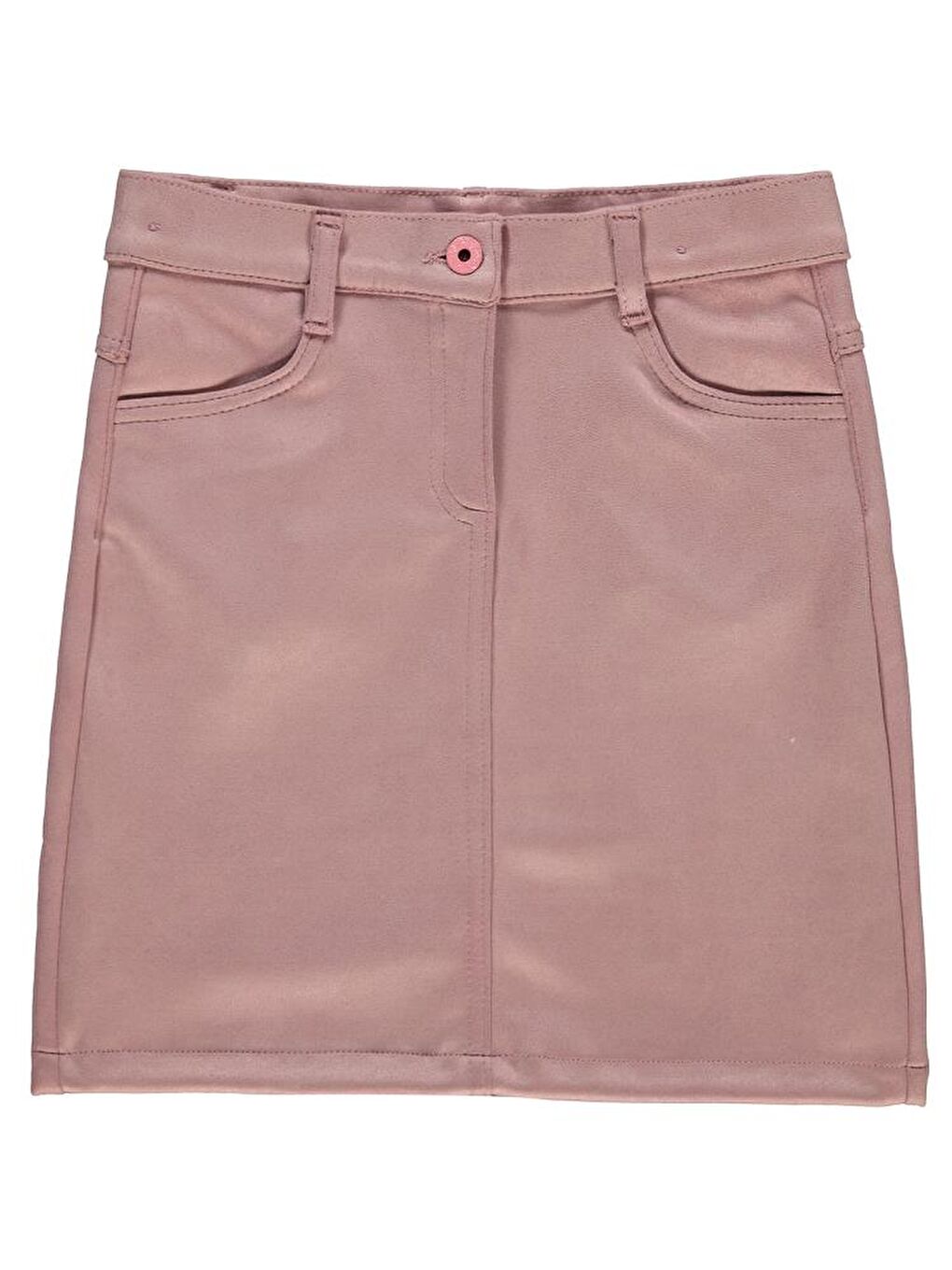 Pembe Girls Klasik Cepli 6-9 Yaş Etek