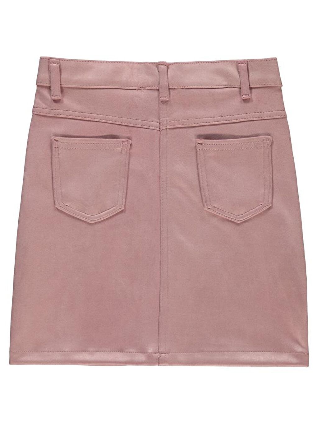 Pembe Girls Klasik Cepli 6-9 Yaş Etek-3
