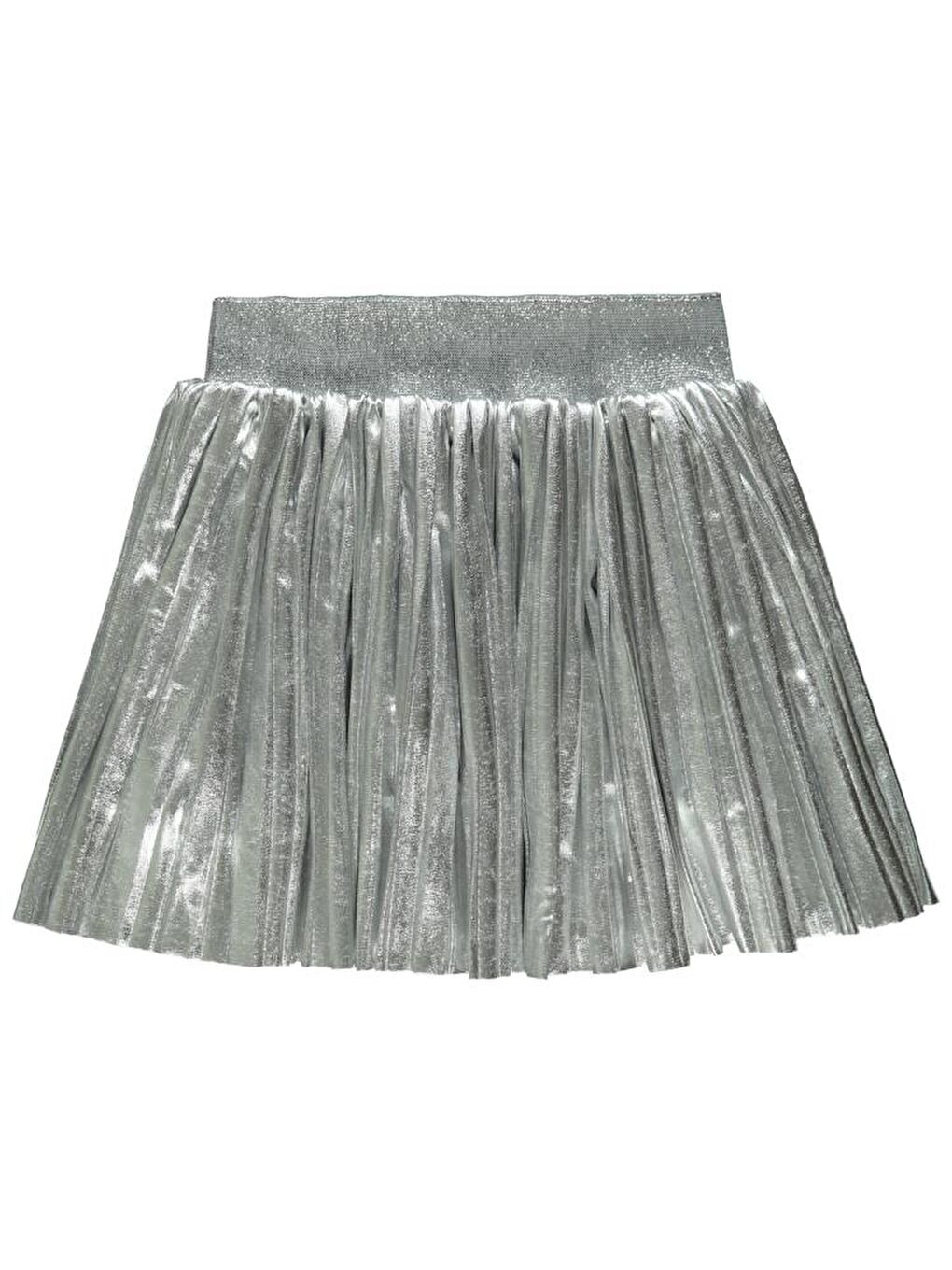 Gri Girls Piliseli 2-5 Yaş Etek-1