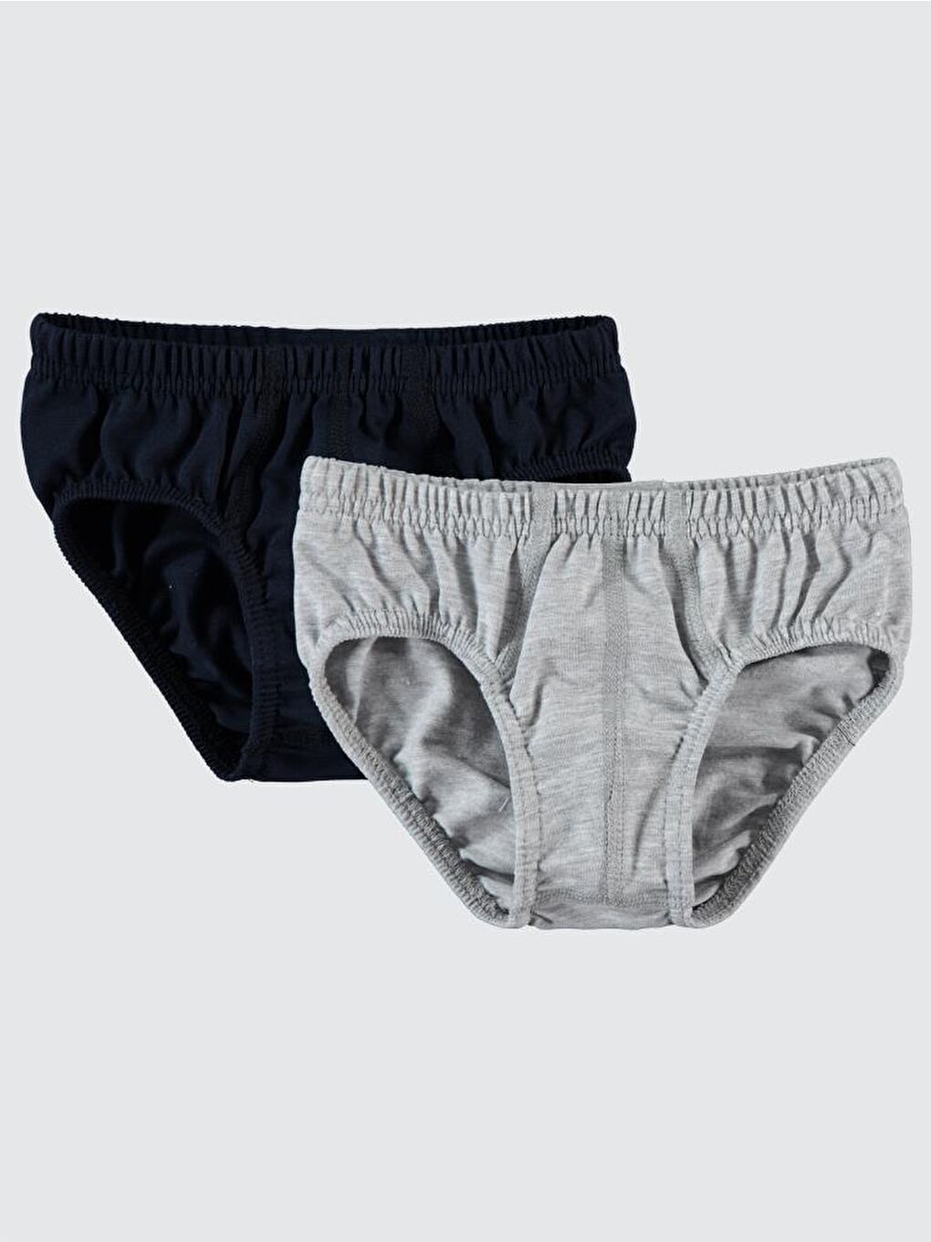 Gri Boys Basic 2-10 Yaş 2'li Külot Set-2