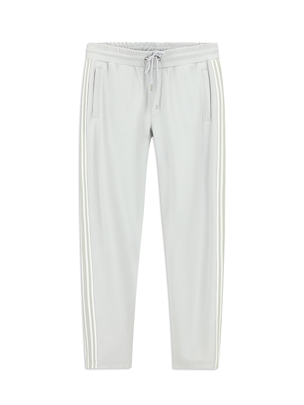 Gri Elastanlı Sweatpant / Eşofman Altı-6