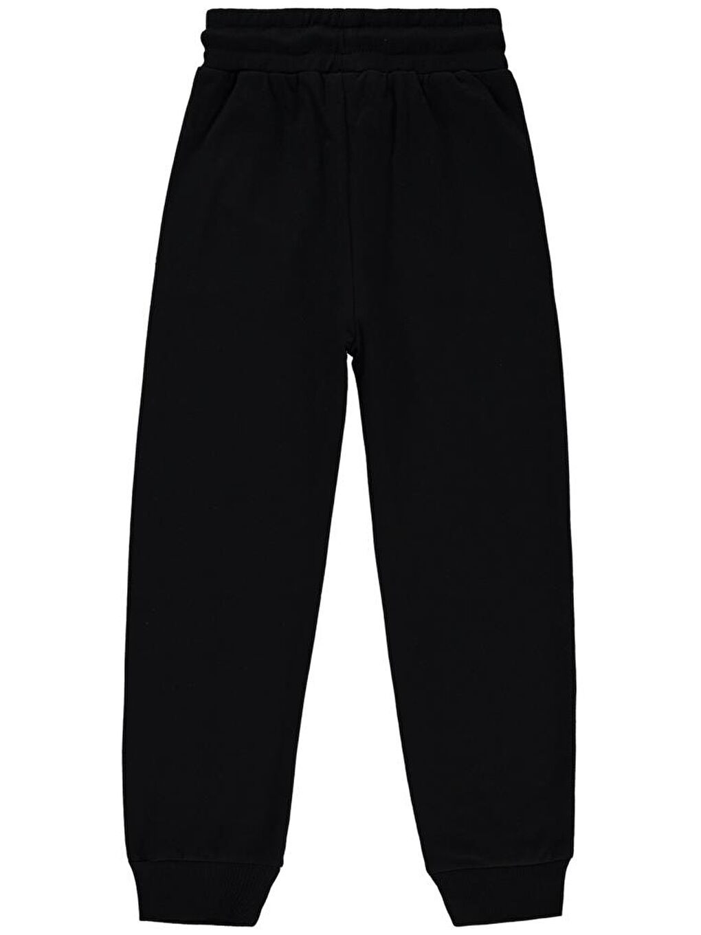 Siyah Girls Basic 10-13 Yaş Eşofman Altı