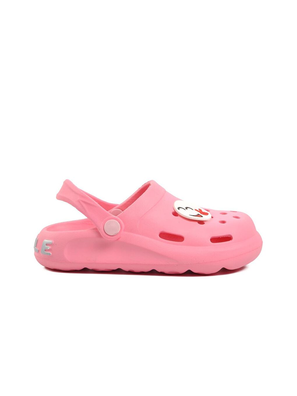 Ayakmod Brn 1648-F Pembe Desenli Unisex Çocuk Sabo Terlik