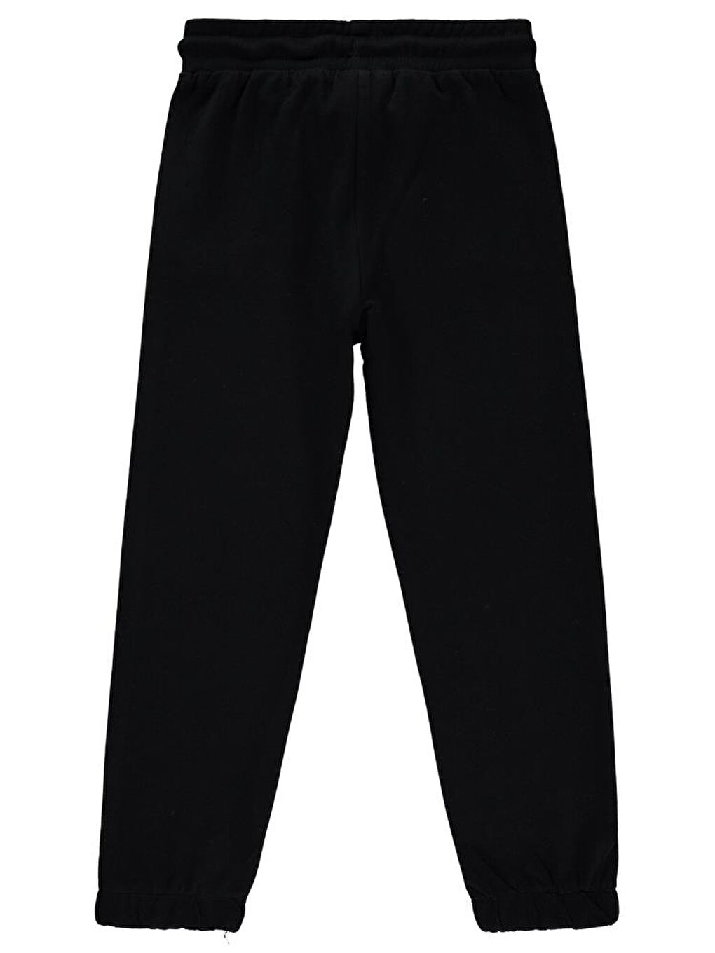 Siyah Girls Basic 10-13 Yaş Eşofman Altı-1