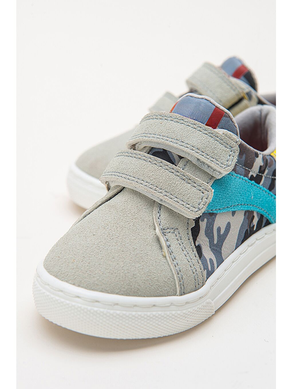 Erkek Çocuk Gri Sneaker Ayakkabı-1