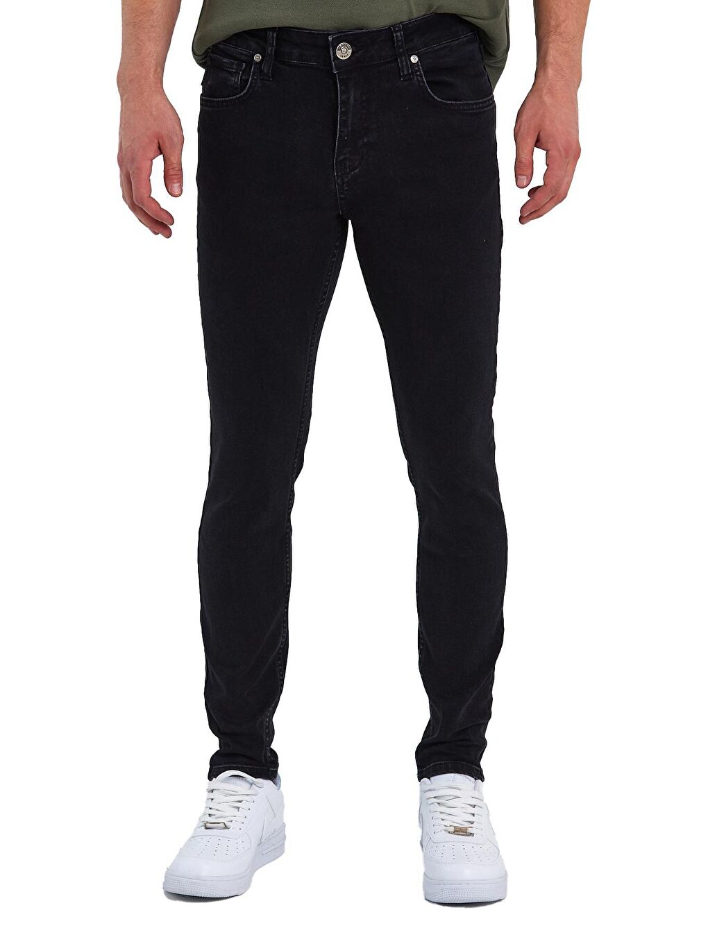 Gri Erkek Jean Pantolon Skınny Danny 150