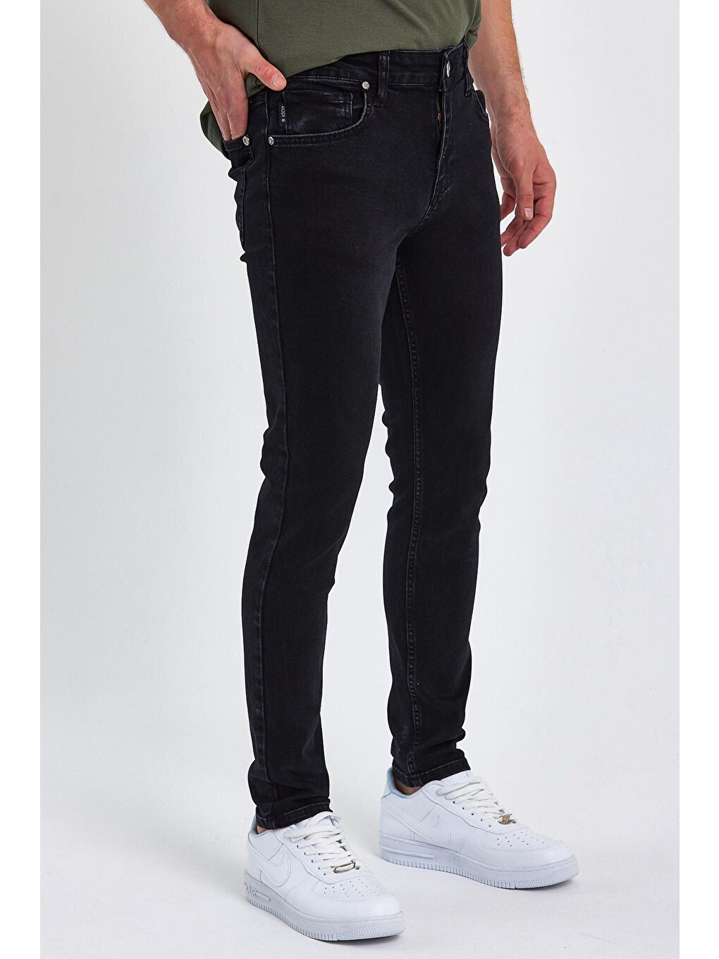 Gri Erkek Jean Pantolon Skınny Danny 150-2