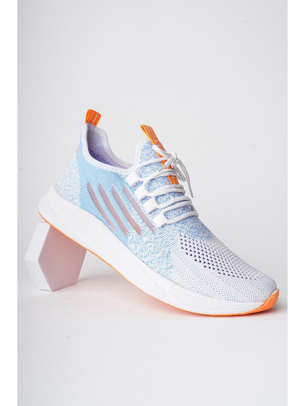 Mavi ULTRON Unisex Ortopedik Günlük Yürüyüş Koşu Sneaker Spor Ayakkabı-5