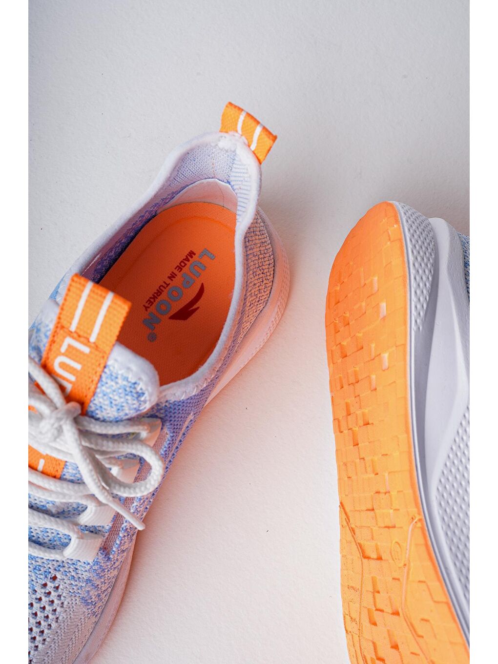 Mavi ULTRON Unisex Ortopedik Günlük Yürüyüş Koşu Sneaker Spor Ayakkabı-6